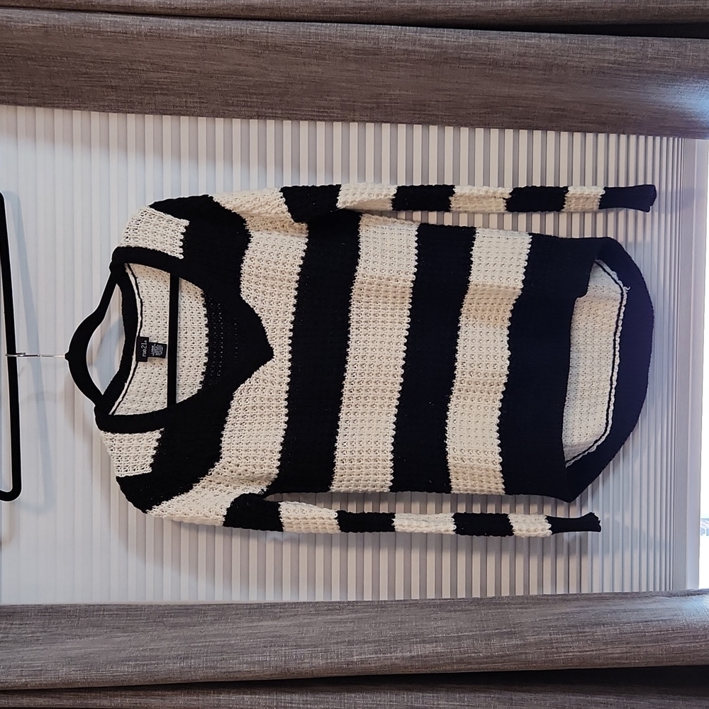 Black & White striped Sweater